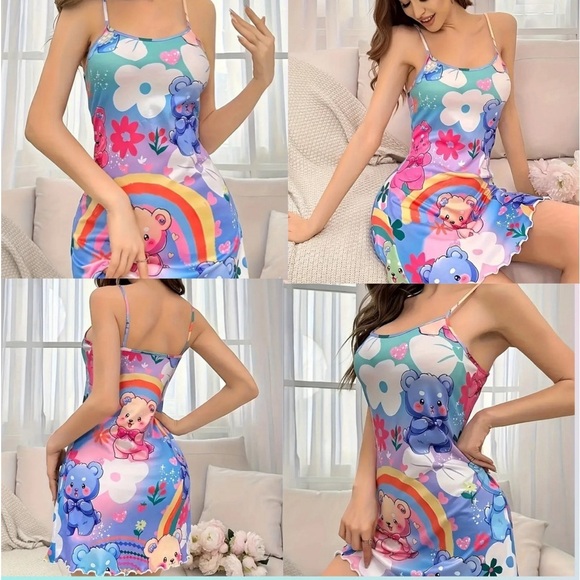 NIP- Kawaii Bears Night Gown - Picture 2 of 5